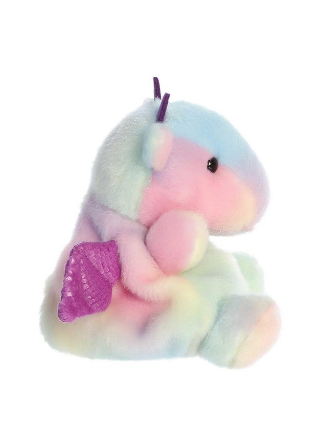 Aurora® Adorable Palm Pals™ Aster Dragon™ Stuffed Animal - Pocket-Sized Play - Collectable Fun - Rainbow 5 Inches - Image 3