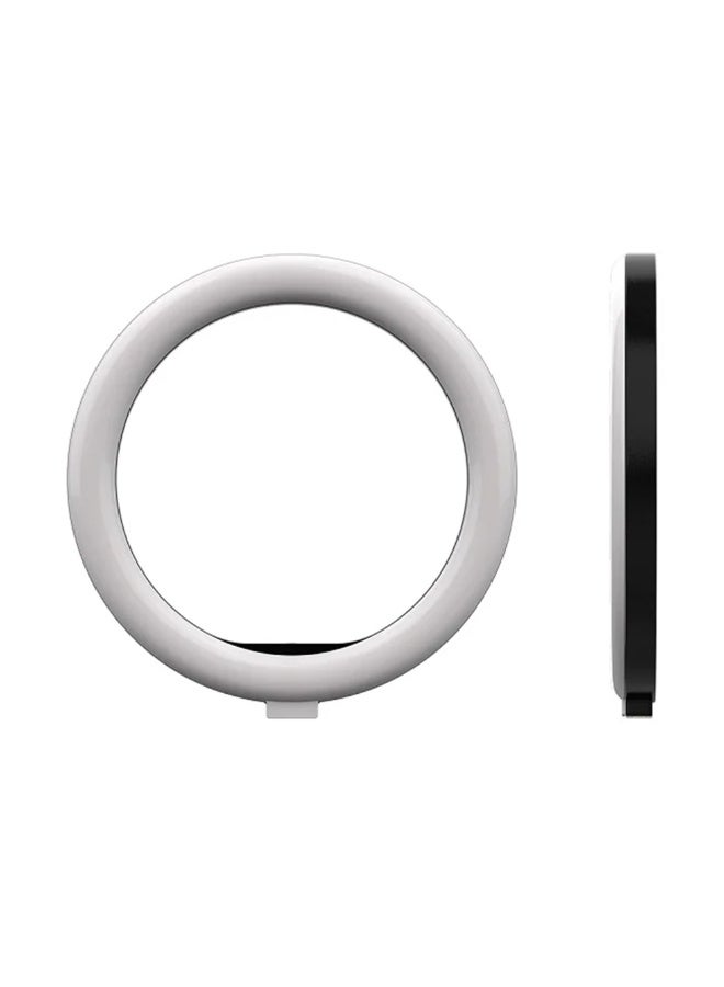 TELESIN 10-Inch Magnetic LED Selfie Ring Light with Phone Mount – Dimmable Fill Light with 1/4" Tripod Interface for YouTube, TikTok, Live Streaming & Overhead Shooting