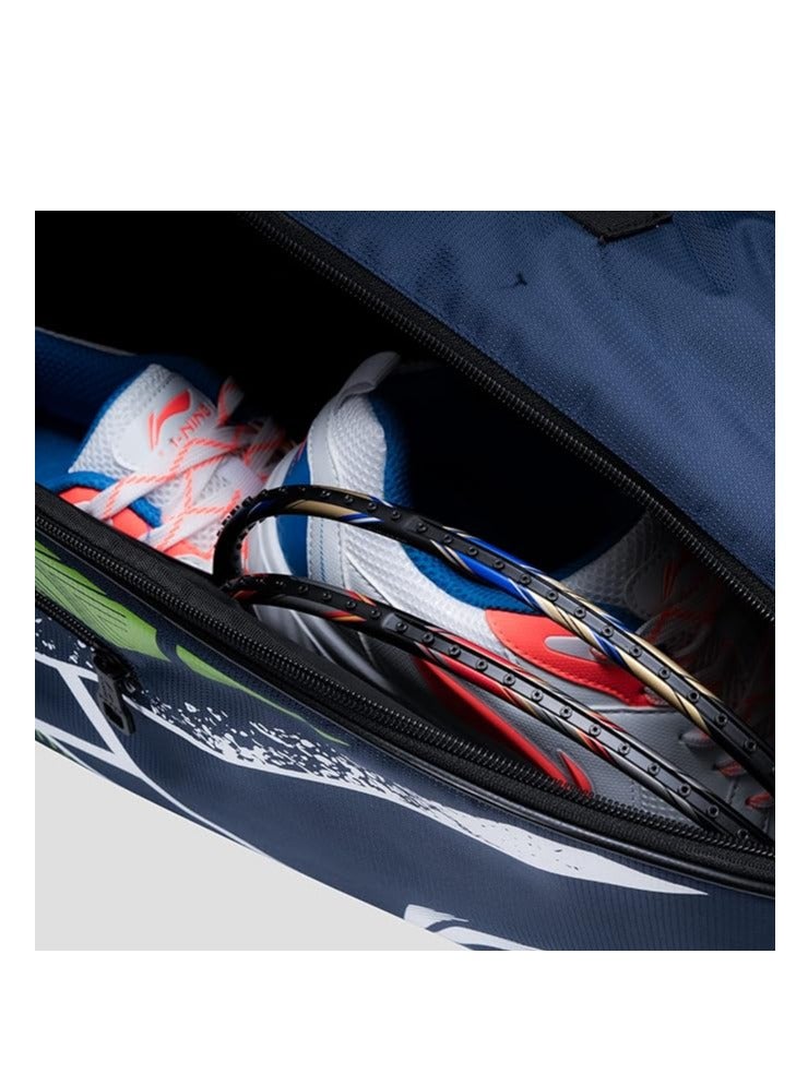 Li-Ning Raider Max Double Zipper Polyester Badminton Kit Bag| Unbreakable Zippers | Easy Mobility | Unisex - Men, Boys, Girls, Women - Image 5