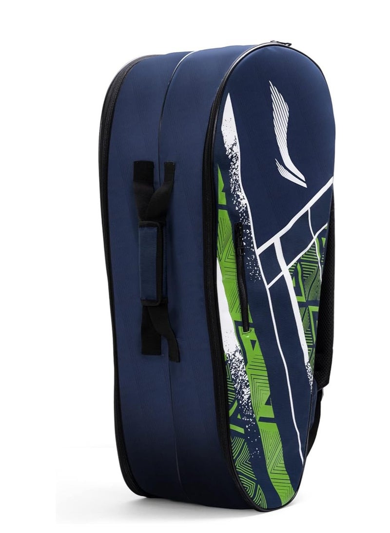 Li-Ning Raider Max Double Zipper Polyester Badminton Kit Bag| Unbreakable Zippers | Easy Mobility | Unisex - Men, Boys, Girls, Women - Image 2