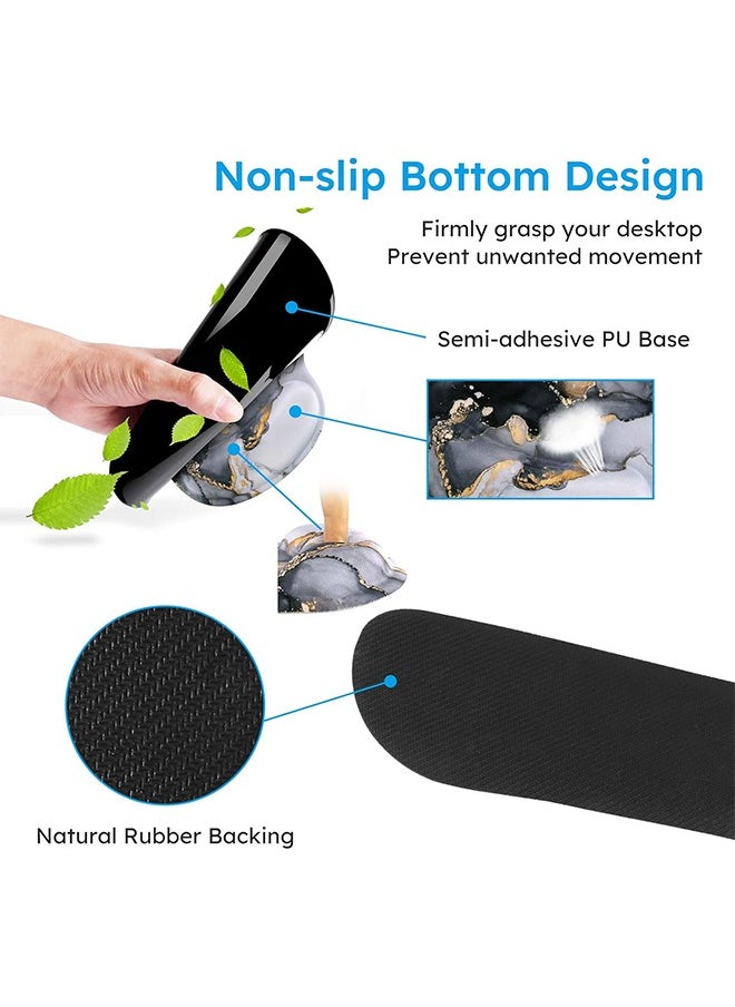 Bukela - Mouse pad, Gaming Mouse Pad Wrist Support Set,4in1 Desk Mat+ Keyboard Wrist Rest+Mouse Wrist Rest+Coaster Set with Ergonomic Design for Home Office Table Computer - Image 1
