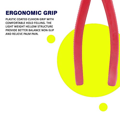 Suzec Johnson Long Nose Single Color Sleeve & Side Cutting Plier Set (Multicolour) - Image 5