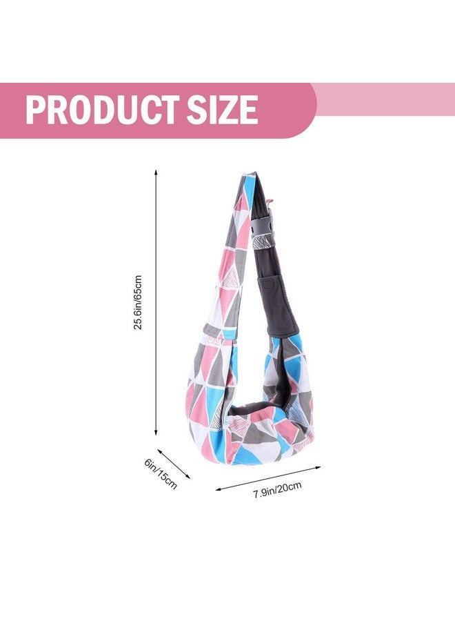 POPETPOP POPETPOP Small Animal Sling Carrier Hamster Carrier: Bearded Dragon Sling Carrier with Adjustable Strap Guinea Pig Carrier Bag Small Animal Pouch for Gerbil Hedgehog, 25.55X7.86X5.89in - Image 3