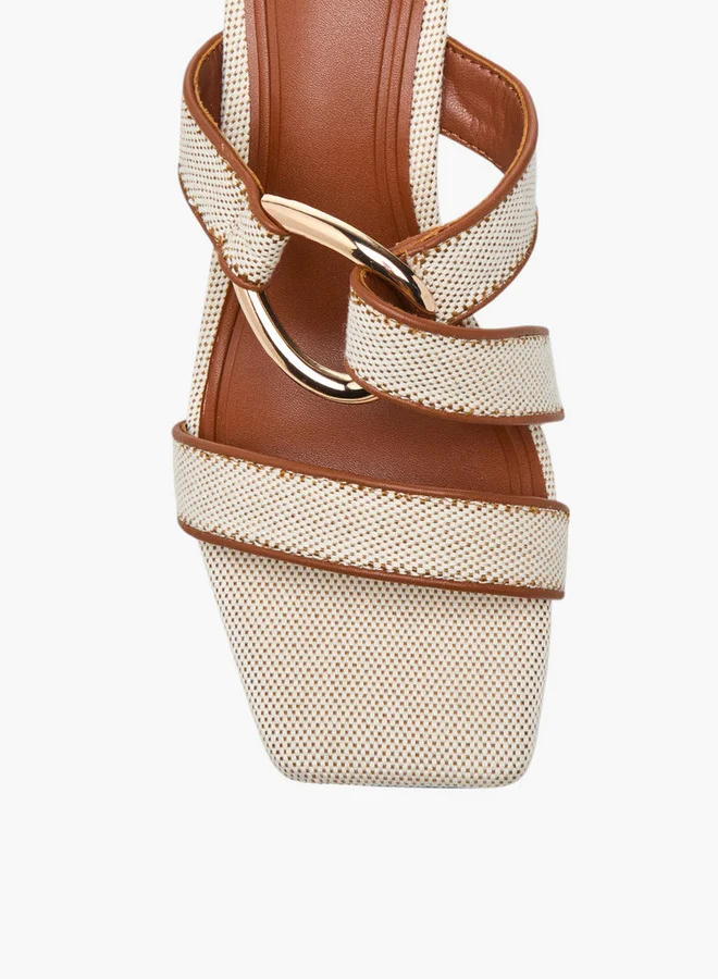 Celeste Women's Textured Slip-On Sandal with Wedge Heel