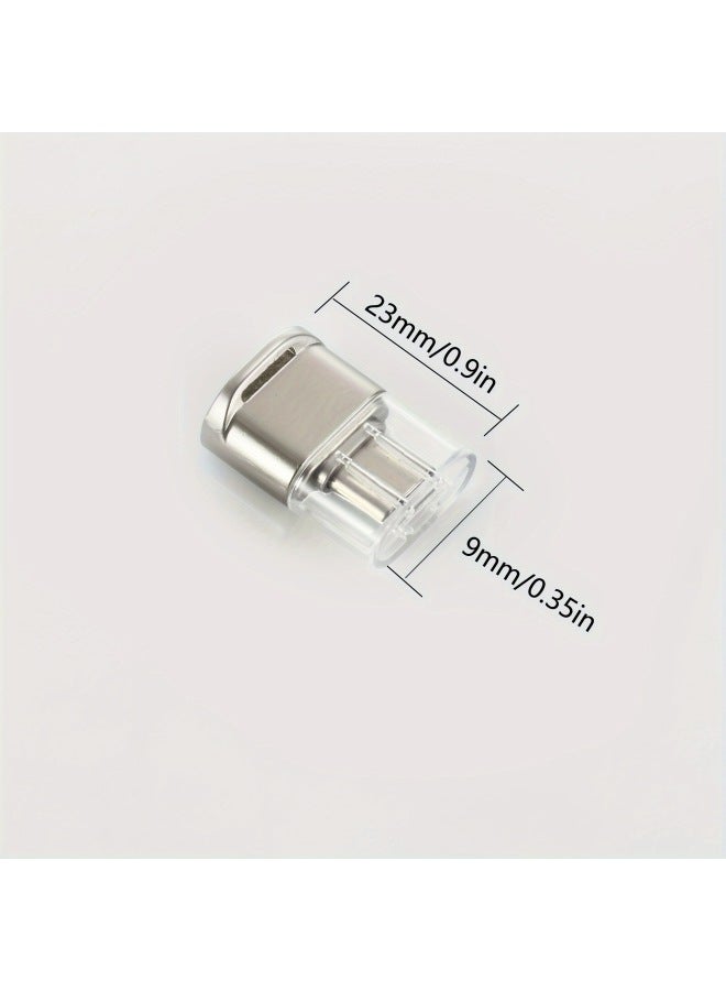 Typec Mobile Phone Card Reader For Apple Mobile Phone Computer Converter External Expansion TF Memory Card Adapter-Color:Silver Type-c [without Hat-with Chain] - Image 5