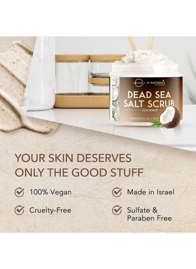 Exfoliating Coconut Oil Dead Sea Salt Deepcleansing Face & Body Scrub. Anticellulite Tones Helps Oily Skin Acne Ingrown Hairs & Dead Skin Remover. Essential Oils Sweet Almond 18Oz - pzsku/Z6707CE70A8EB51322982Z/45/_/1683536903/088f9d87-4f8e-440b-ad98-87323705b31a