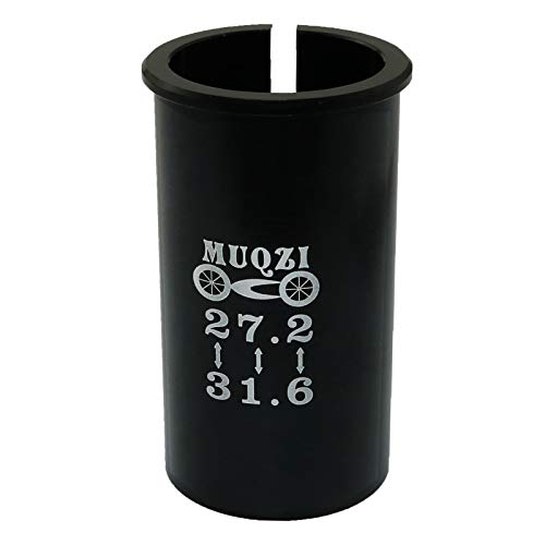 heyous MTB Road Bike SeatPost Adapter Aluminum Alloy Sleeve Convert Seat Post Tube Conversion Adapter 27.2mm to 31.6mm - Image 1