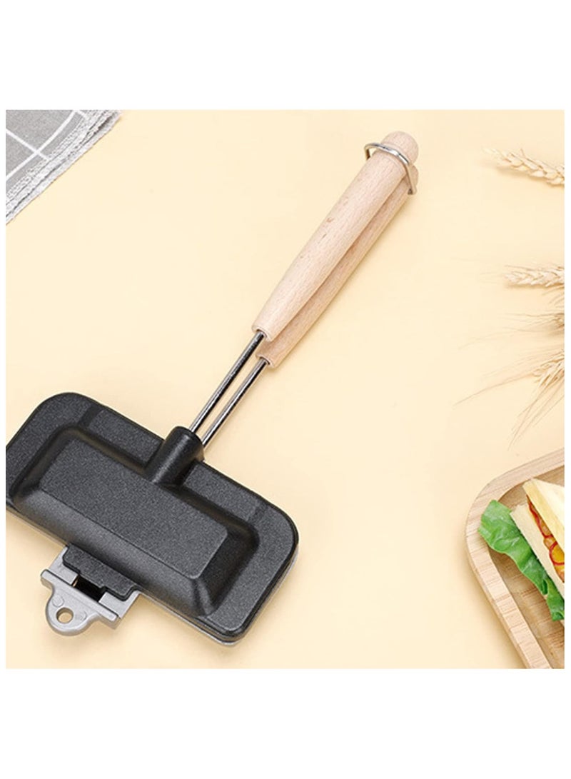 Multifunctional Grilled Cheese Maker - Double-Sided Baking Dishes for Perfect Pancakes, Toasts, Omelets & More - Image 3