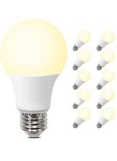 ERENYEA 10-pack 12W Yellow LED Bulb - Energy Saving, Long-Lasting, Warm Light for Home & Office, 12cm, Durable & Eco-Friendly  - Image 1