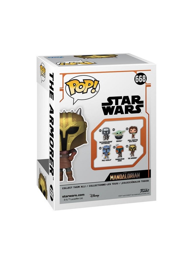 Funko POP! Vinyl: Star Wars: The Armorer Mandalorian S9 - The Armorer Amorer - Collectable Vinyl Figure - Gift Idea - Official Merchandise - for Kids & Adults - TV Fans - Model Figure for Collectors - Image 3