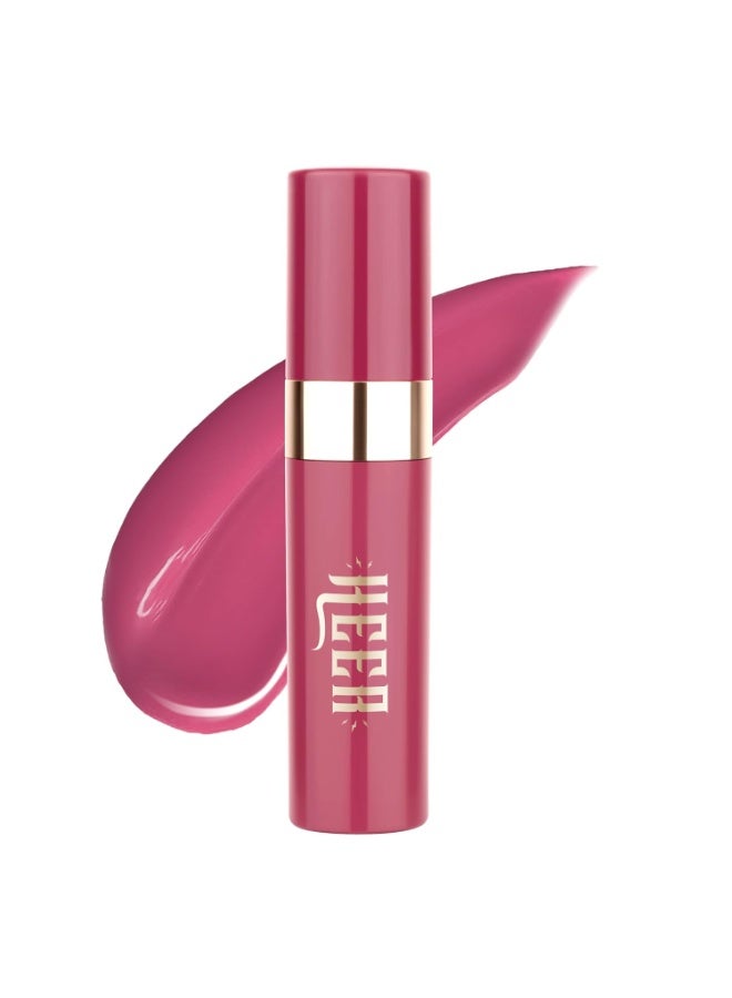 MARS Cinemagic Transfer-Proof Lip Gloss (2.4ml) (04-HEER) | Intense High-Shine Color | Upto 12 hr Long-Lasting | Smudge-Proof | Lightweight | Comfortable | Doe-Foot Easy Applicator - Image 1