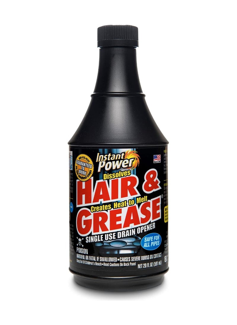 Instant Power Instant Power Hair & Grease Drain Opener 591 ML  - Image 1