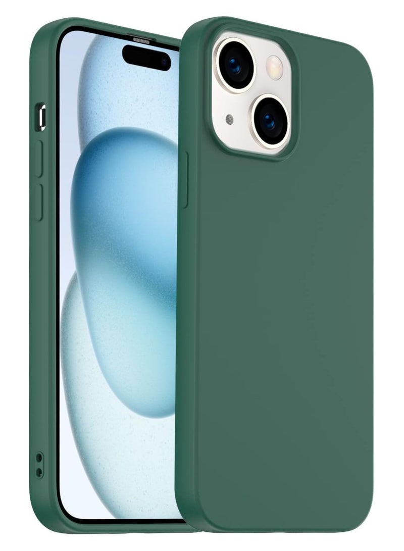 Case Compatible with iPhone 15, Liquid Silicone Ultra Slim Phone Case Shockproof iPhone 15 Cover with Inside Microfiber Lining, Protective Case - Image 1