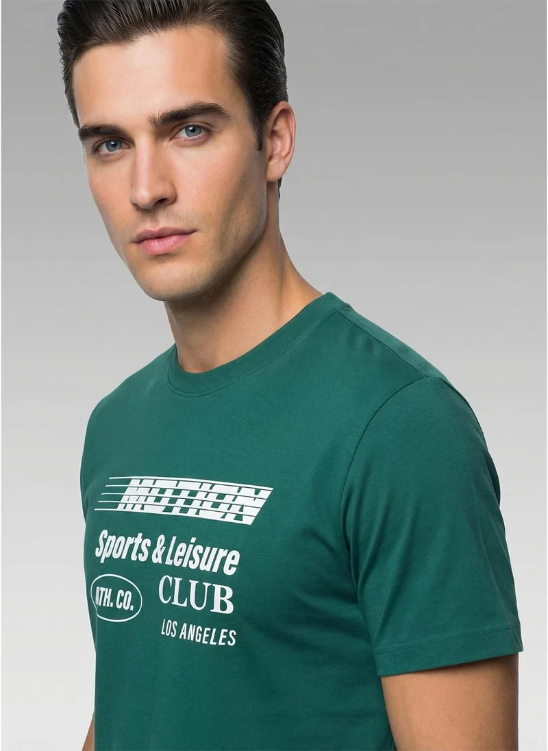 NOBERO Rainforest Nobero Regular Fit Printed T-shirt for Men for Men | Best Price UAE