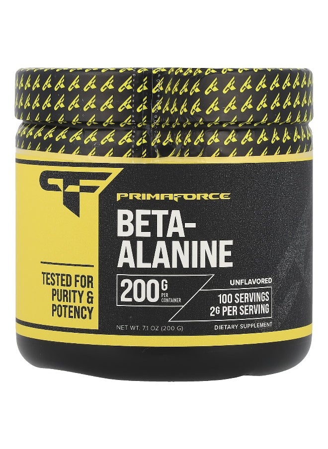Primaforce Primaforce, Beta-Alanine, Unflavored, 7.1 oz (200 g)  - Image 1
