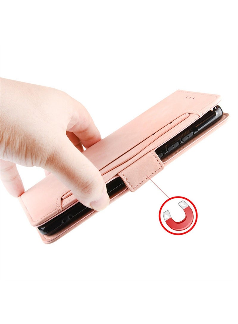 Huawei Nova Y90/Enjoy 50 Pro Stand Flip leather Case Cover With Retro Kickstand Magnetic Phone shell Wallet Phone Case with Card Slots Holder With Release Hand Phone Holder Daily Video Kickstand  - Image 2