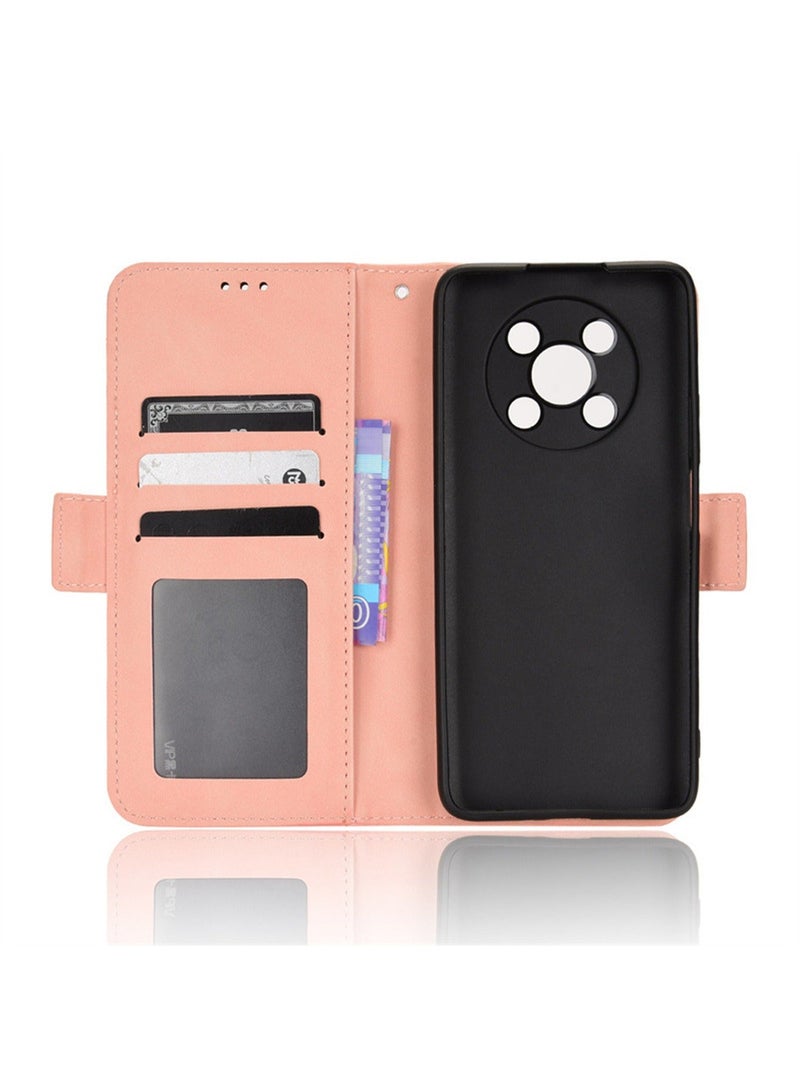 Huawei Nova Y90/Enjoy 50 Pro Stand Flip leather Case Cover With Retro Kickstand Magnetic Phone shell Wallet Phone Case with Card Slots Holder With Release Hand Phone Holder Daily Video Kickstand  - Image 5