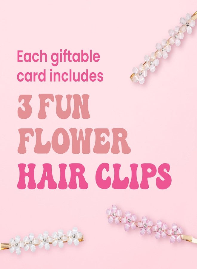 Pop Fizz Designs Hair Clips for Flower Girl - Set of 2 | Proposal or Thank You Gift from Bride | Flower Girl Accessories - Image 3