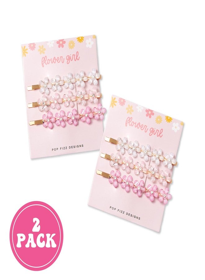 Pop Fizz Designs Hair Clips for Flower Girl - Set of 2 | Proposal or Thank You Gift from Bride | Flower Girl Accessories - Image 5