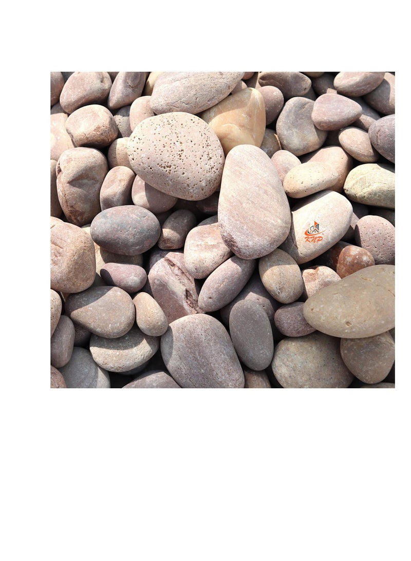 KNP Red River stone Natural Garden Material 5-8 CM 5KG - Image 3