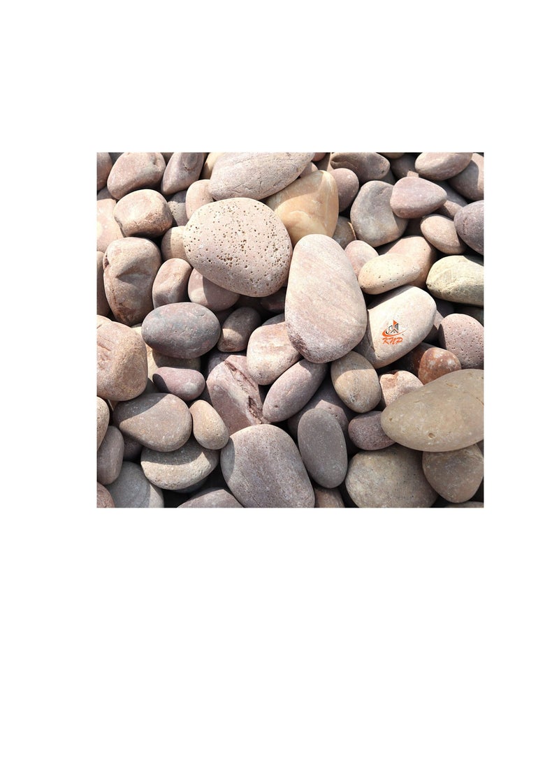 KNP Red River stone Natural Garden Material 5-8 CM 5KG - Image 2