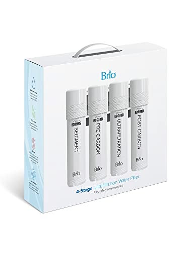 Brio 4-Stage Filter Replacement Kit for Ultrafiltration Water Cooler Dispensers - Image 1