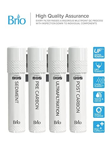 Brio 4-Stage Filter Replacement Kit for Ultrafiltration Water Cooler Dispensers - Image 2