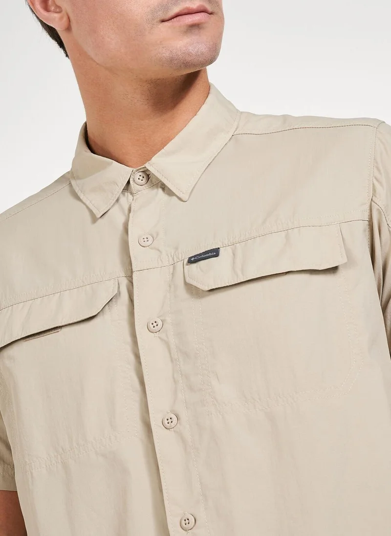 Columbia Brown Men's Silver Ridge™ 2.0 Short Sleeve Shirt for Men | Best Price UAE