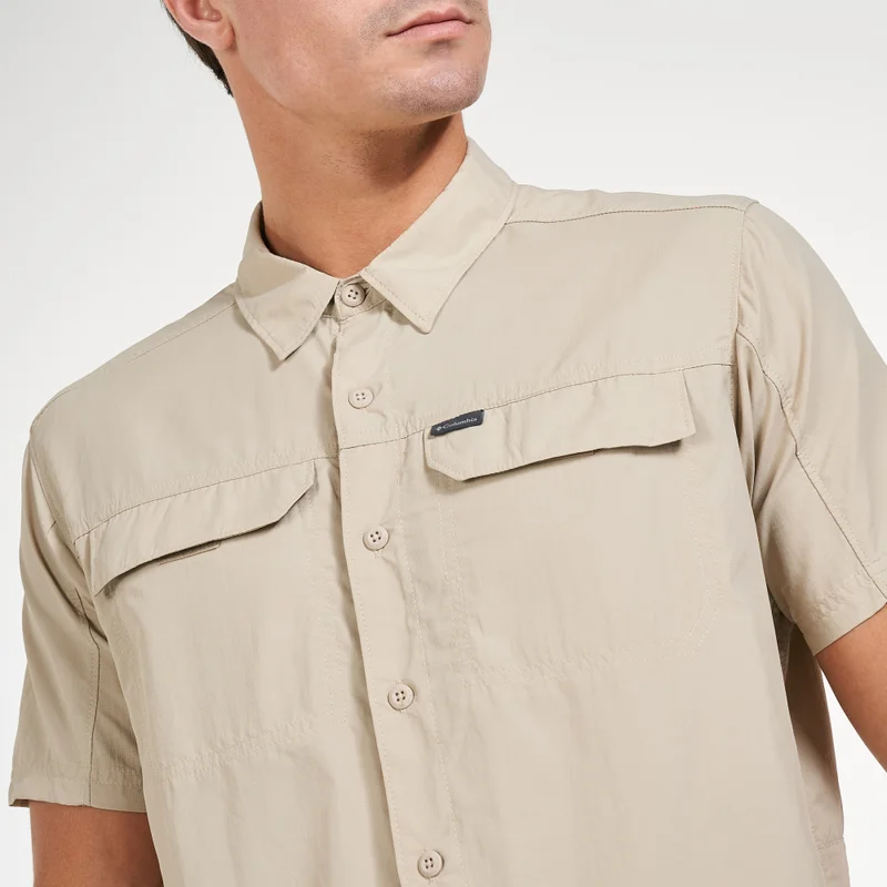 Columbia Brown Men's Silver Ridge™ 2.0 Short Sleeve Shirt for Men | Best Price UAE