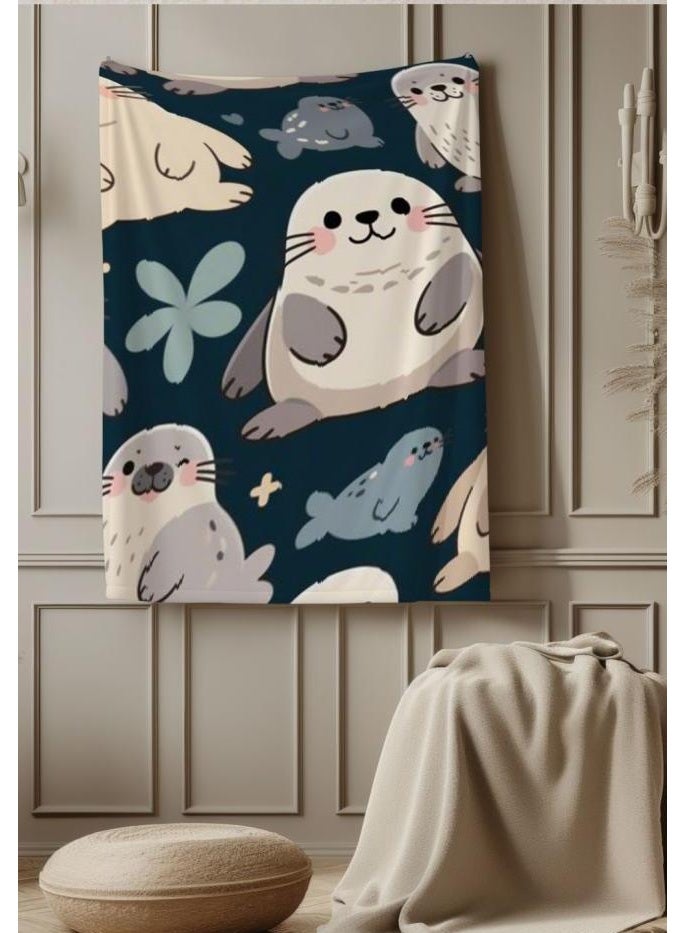 general Children's or student cartoon flannel thin blanket (warm and comfortable, suitable for sleep, games) 100cm*150cm - Image 4