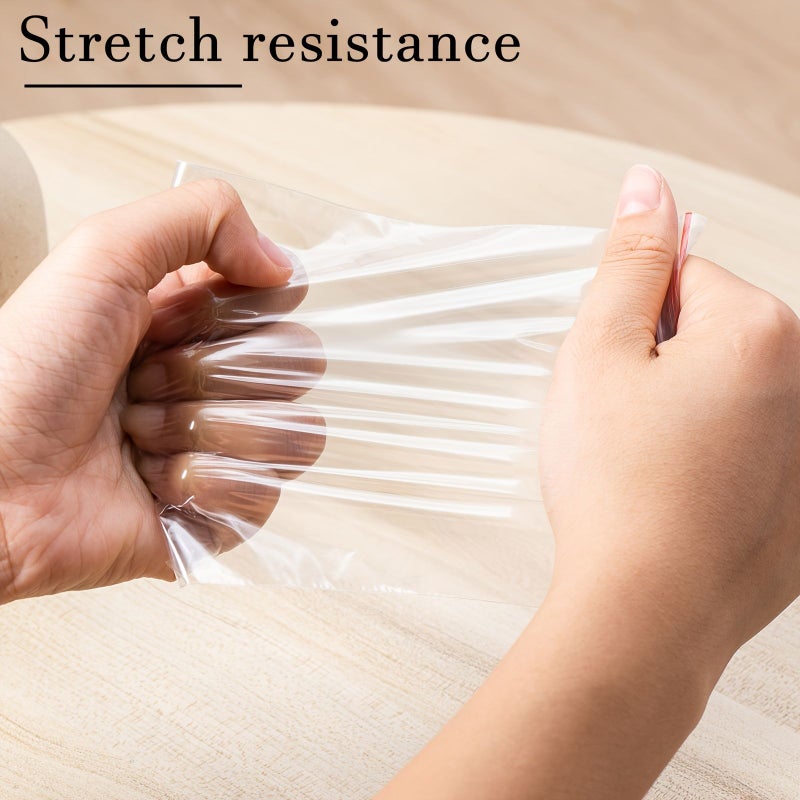400pcs Multifunctional Transparent Polyethylene Storage Bags Leakproof Moisture Proof Durable - Image 4