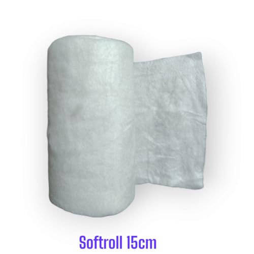 Agarwals Soft Roll Orthopaedic Cast Padding Absorbent Cotton Bandage 15cm x 3mtr(Pack of 2) - Image 2