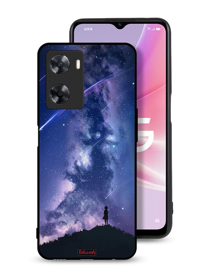 Tolwak Oppo A77s Protective Case Cover Moving Stars - Image 1