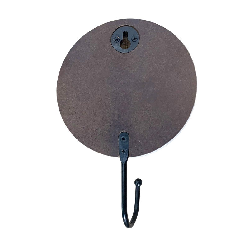 Dwellington Vintage Style Dog Paw Wall Mounted Dog Leash Hooks Rustic Farmhouse Leash Holder Hook For Dog Leash On Wall - Image 3