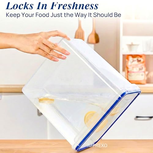 IMPREXO airtight plastic containers for kitchen storage containers for kitchen airtight kitchen containers (Pack of 1, 2900 ML) - Image 4
