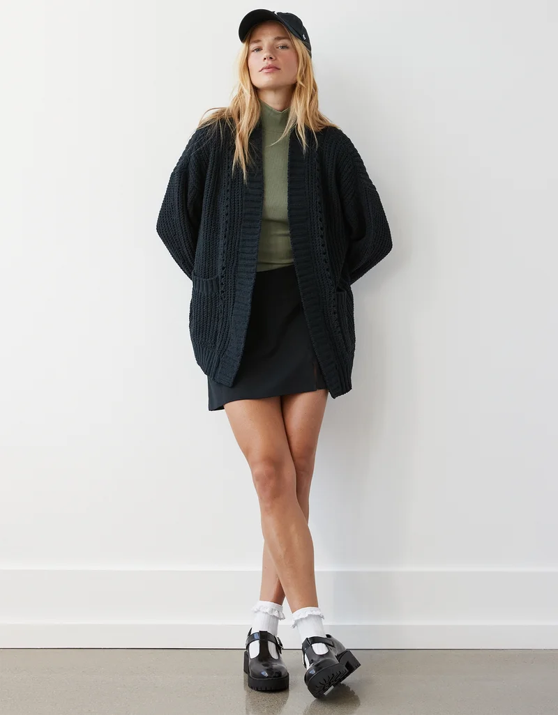 American Eagle Open Chenille Cardigan