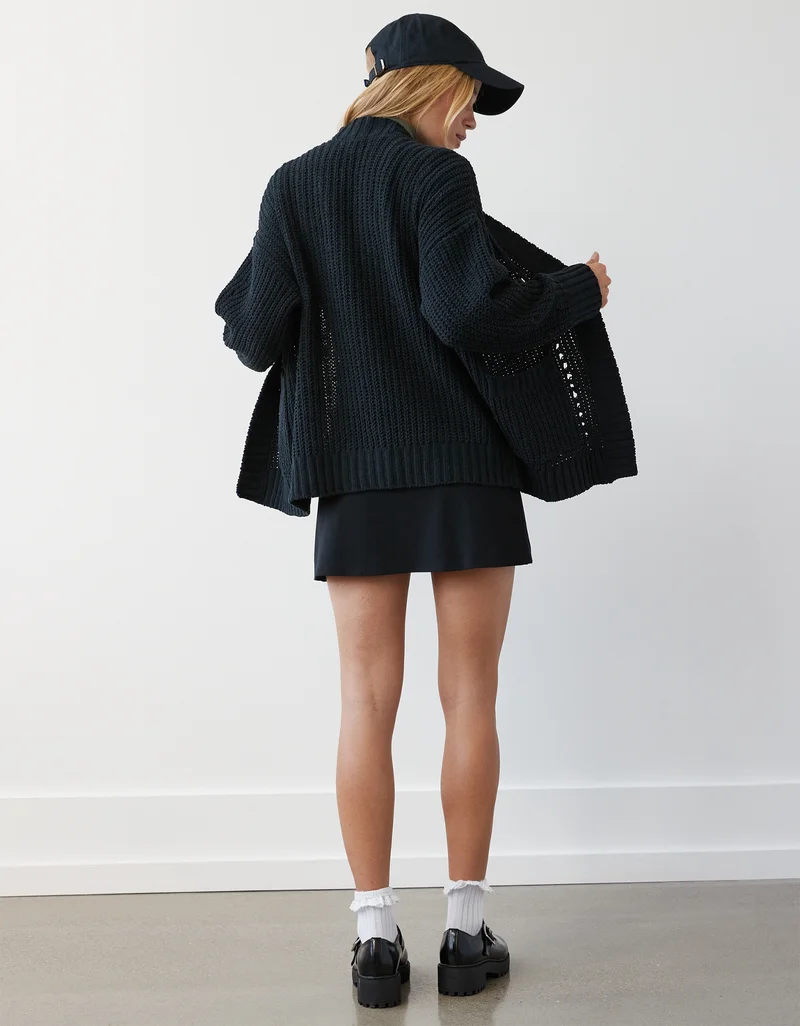 American Eagle Open Chenille Cardigan