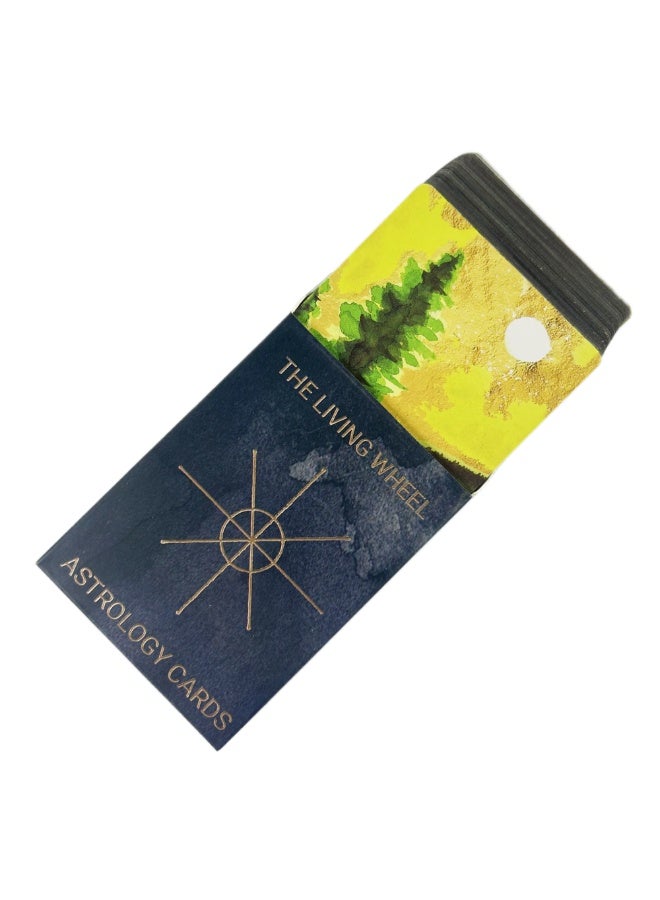 NIBEMINENT Living Wheel Astrology Deck - Aureus A 55 Tarot Card Set - English Divination Version Deck - Puzzle Game - Image 3