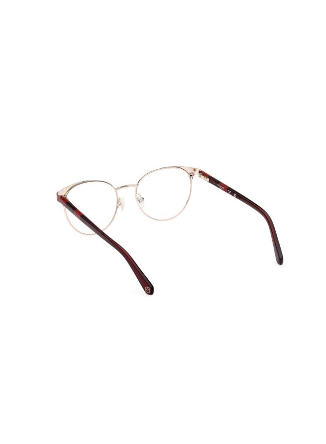GANT Ga4152 Cat Metal Frames For Women Size 51, Shiny Rose Gold - Image 3