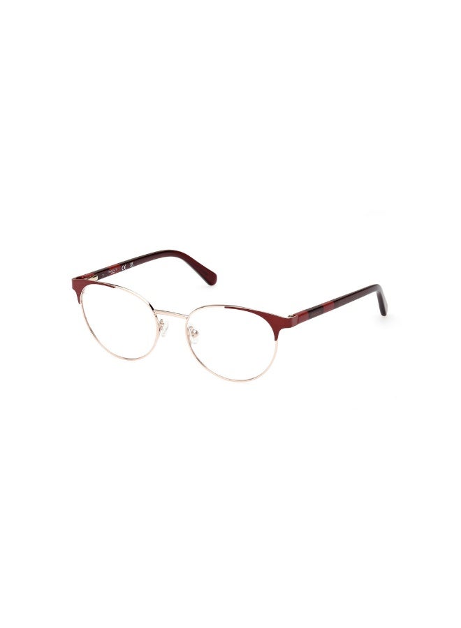 GANT Ga4152 Cat Metal Frames For Women Size 51, Shiny Rose Gold - Image 1