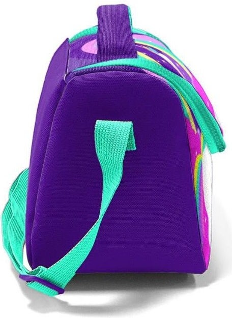 CORAL HIGH Kids Purple Water Green Unicorn Patterned Thermo Lunchbox 11833  - Image 3