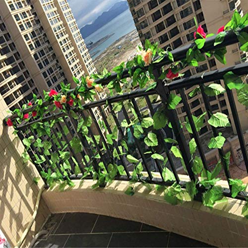 BS AMOR Artificial Creeper Wall Hanging (Green, 3 Pieces) - Image 3