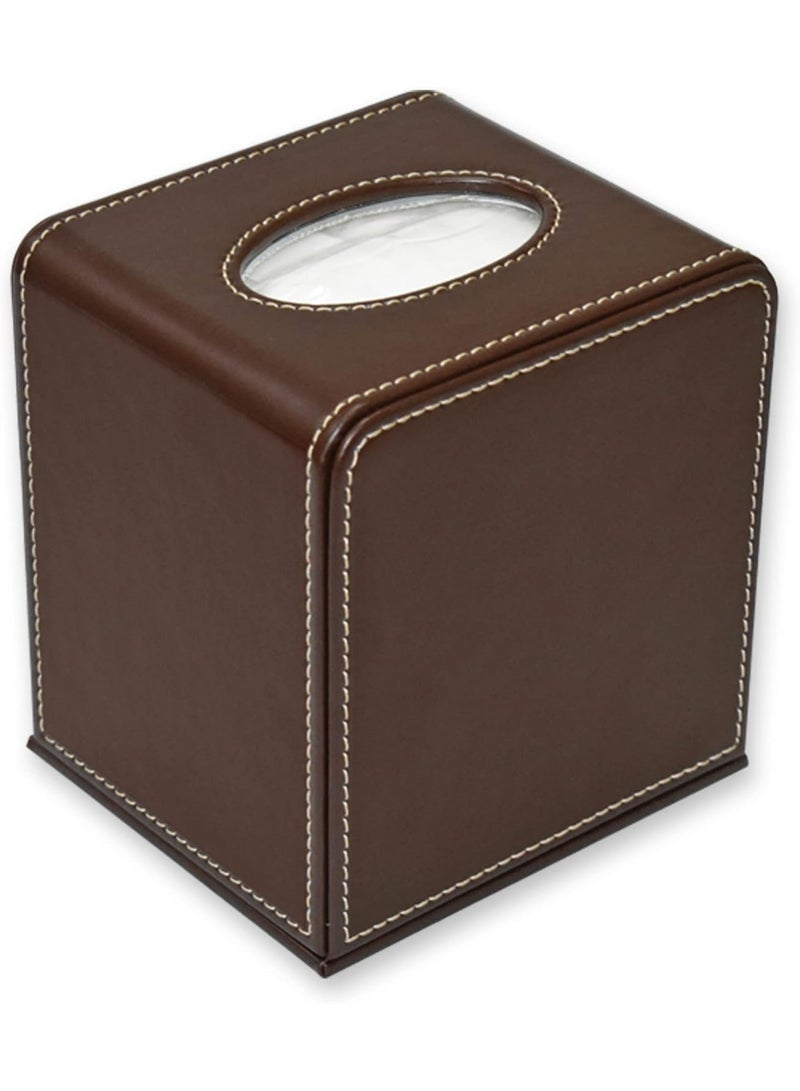 FIS SMALL ROUND TISSUE BOX - FSDSRTBOXDBR - Image 1