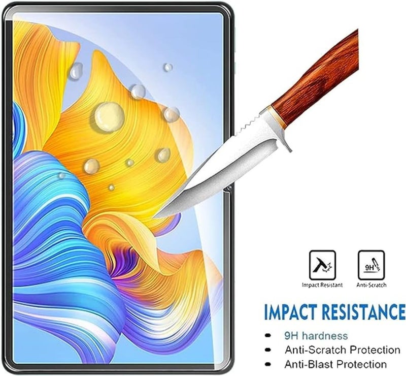 SPCORE Tempered Glass Full Screen Protector Compatible With Honor Pad 8 12 Inch Smartphone (2023)(Transparent) (Pack Of 1) - Image 4