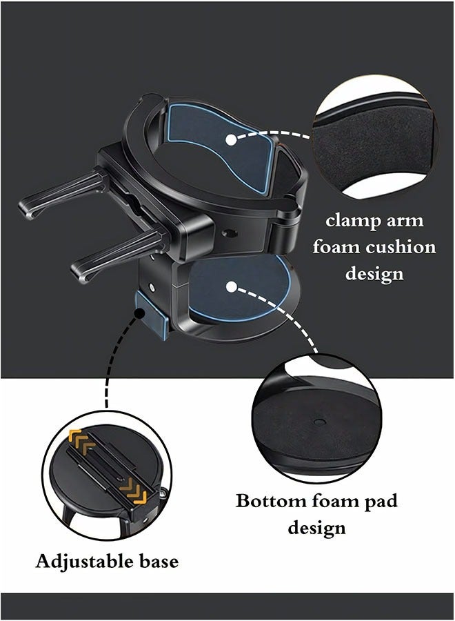 Beauenty Car Cup Holder Air Vent Outlet Drink Coffee Bottle Holder Stand, Universal Car Accessories - Image 2