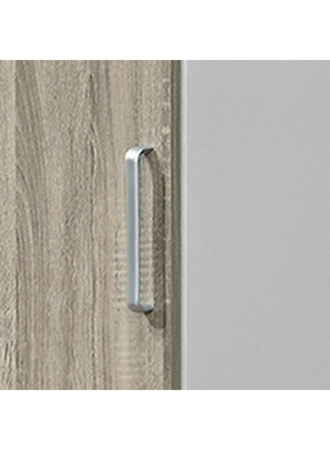 DANUBE HOME سرير مورفي للنوم والتخزين 90x200 + سرير سحب + خزانة حائط + خزانة باب واحدة (2 قطعة) + USB - أبيض + سونوما - Image 5