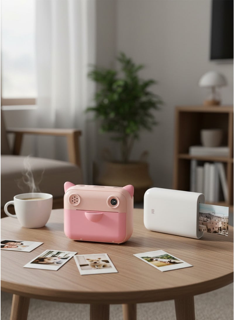Xiaomi Instant Print Bundle: Kids' Instant Print Camera, Xiaomi Portable Photo Printer & Photo Paper - Image 3