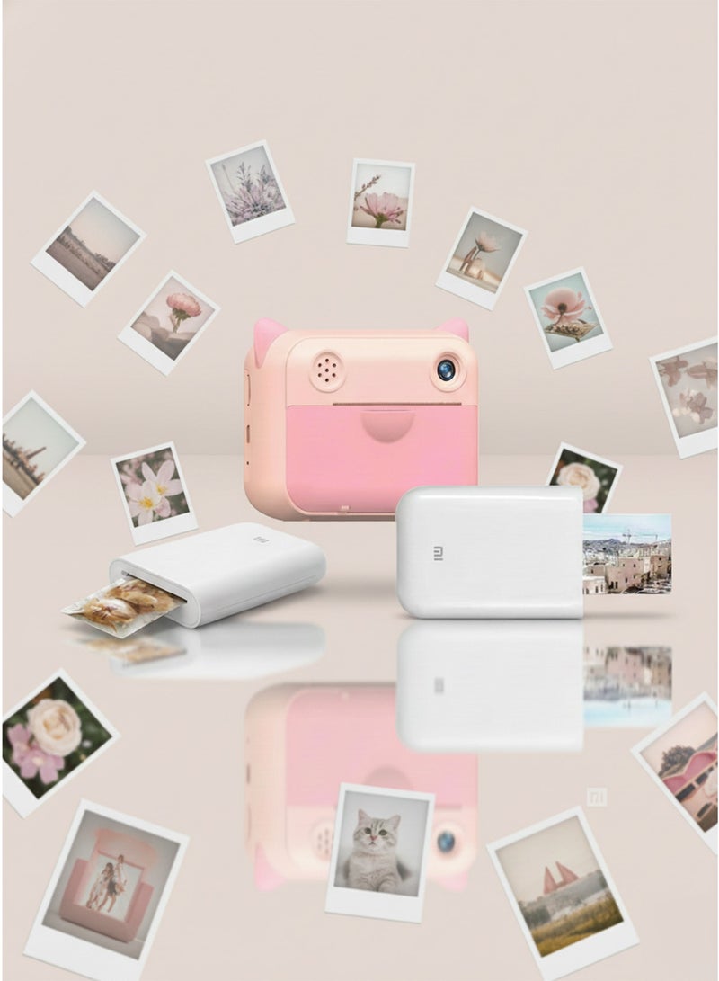 Xiaomi Instant Print Bundle: Kids' Instant Print Camera, Xiaomi Portable Photo Printer & Photo Paper - Image 4
