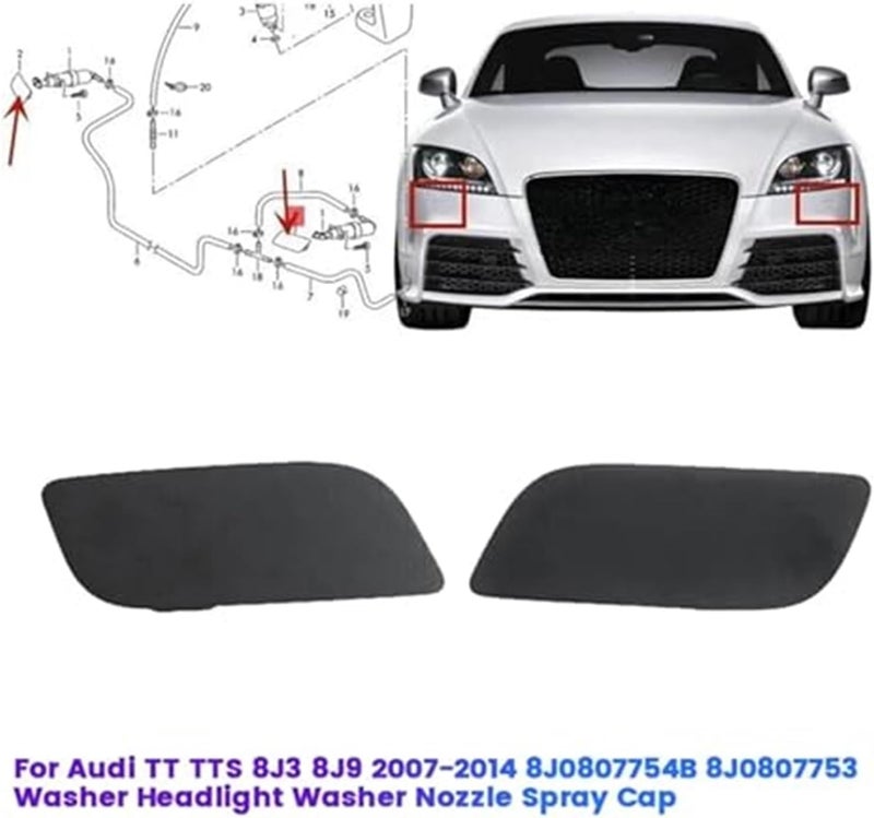 Vuzmode Front Headlight Washer Nozzle Cover - Image 4