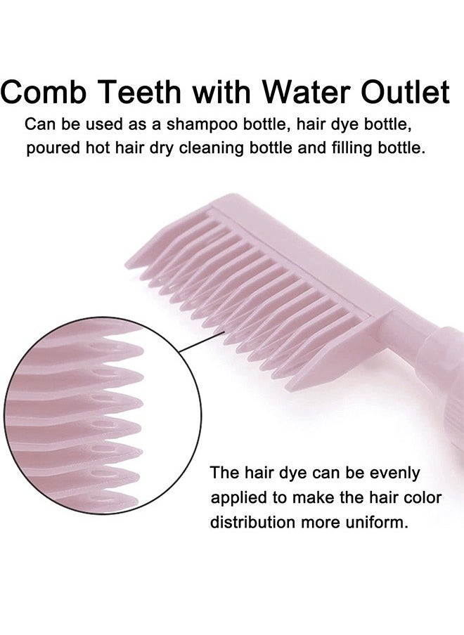 Generic - 2 Pcs Root Comb Applicator Bottle, Hair Color Applicator Bottles With Comb and Graduated, for Hairdressing Salon and Home Use - Image 1